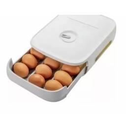 Huevera Organizador Dispensador Apilable Para 18 Huevos 